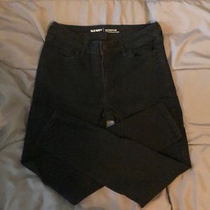 Old navy women’s rockstar black jeans